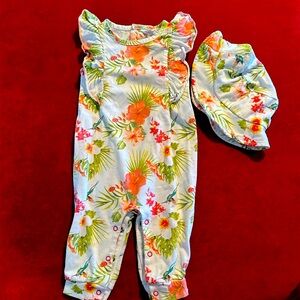 Emily & Oliver (bon bebe) Breezy Tropical Set